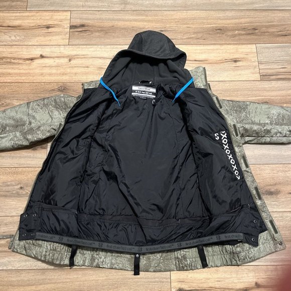 Men's Special Blend Revolver Snowboarding Jacket SMALL Hooded Full Zip Winter - Picture 6 of 13